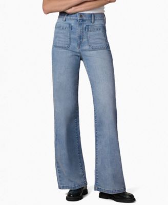 Joe's Jeans Women's The Mia Patch Pocket High-Rise Wide Jeans