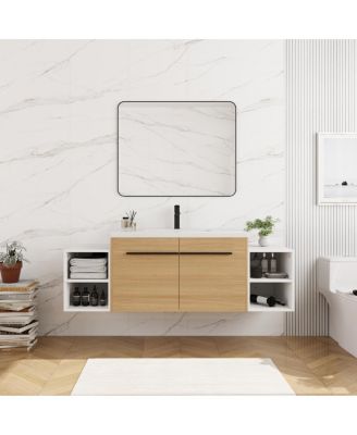 Тумба под раковину Sillysis Wall Mounted с раковиной из смолы