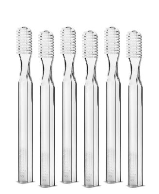 Набор зубных щеток Supersmile 6 pack New Generation 45degree Clear
