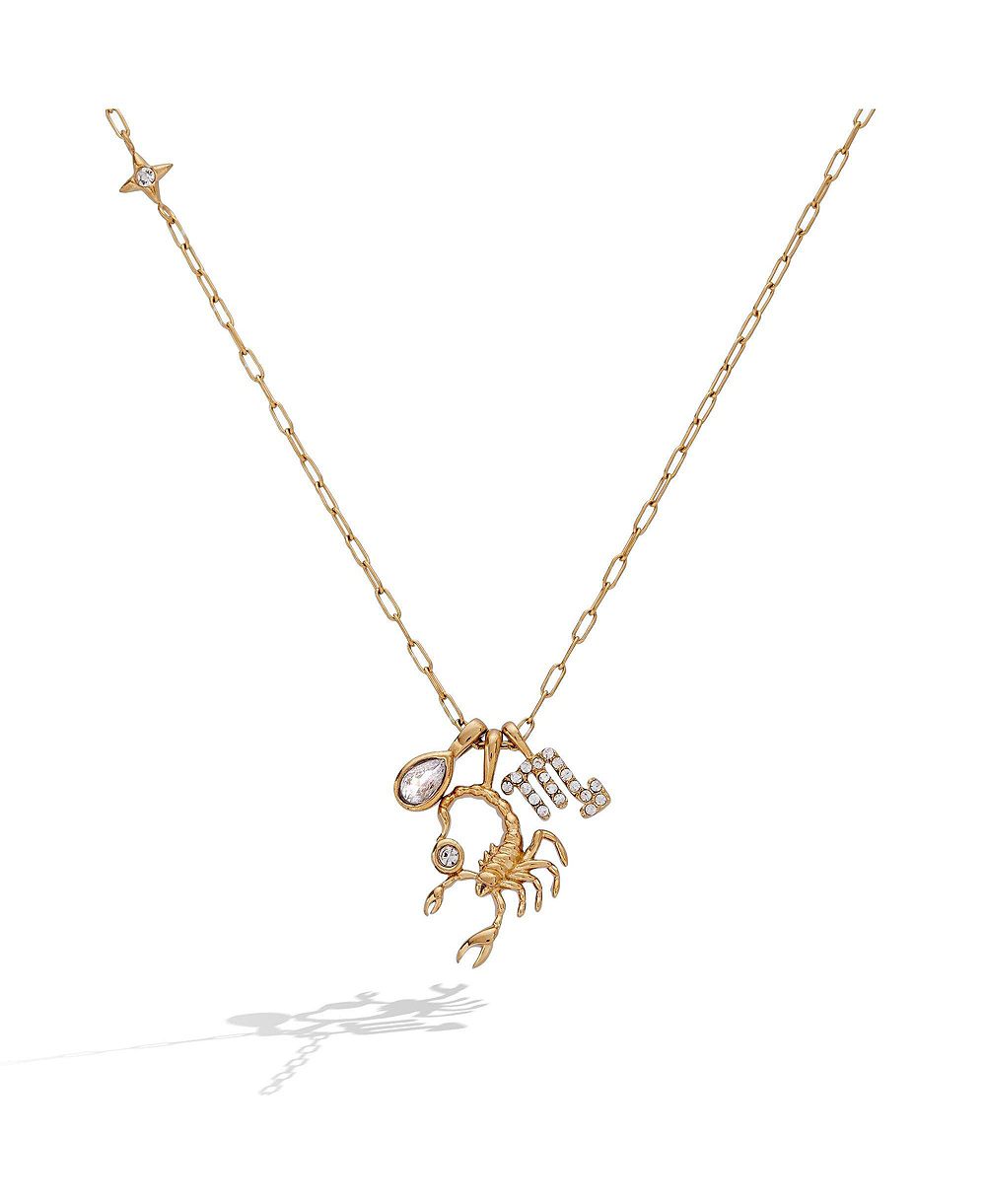Ожерелье Alex and Ani Scorpio Zodiac Charm Cluster