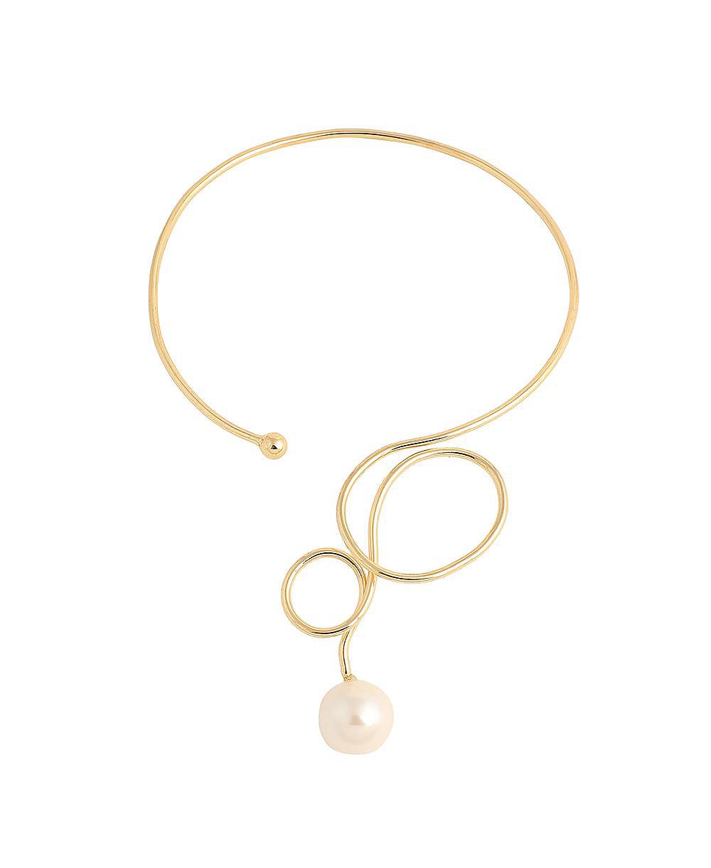 Женское ожерелье SOHI Gold Plated Wrap