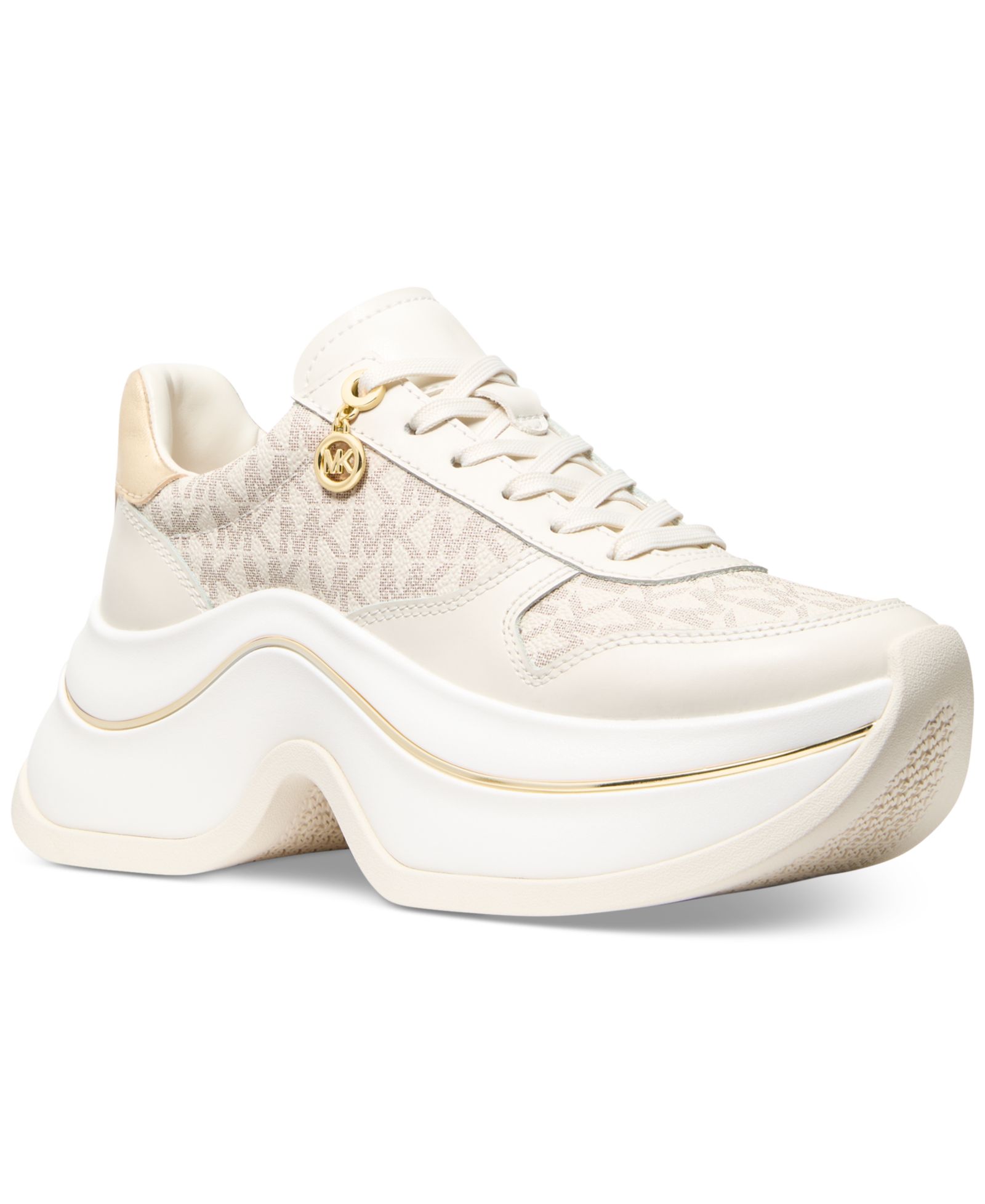 Женские кроссовки Michael Kors Arla Almond Toe Trainer