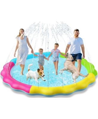 Надувной игровой коврик-спринклер AOFAR Splash Pad, бассейн, нескользящий