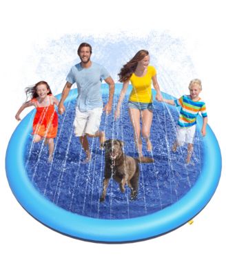Коврик для собак AOFAR Dog Splash Pad Anti-slip Pool Sprinkler