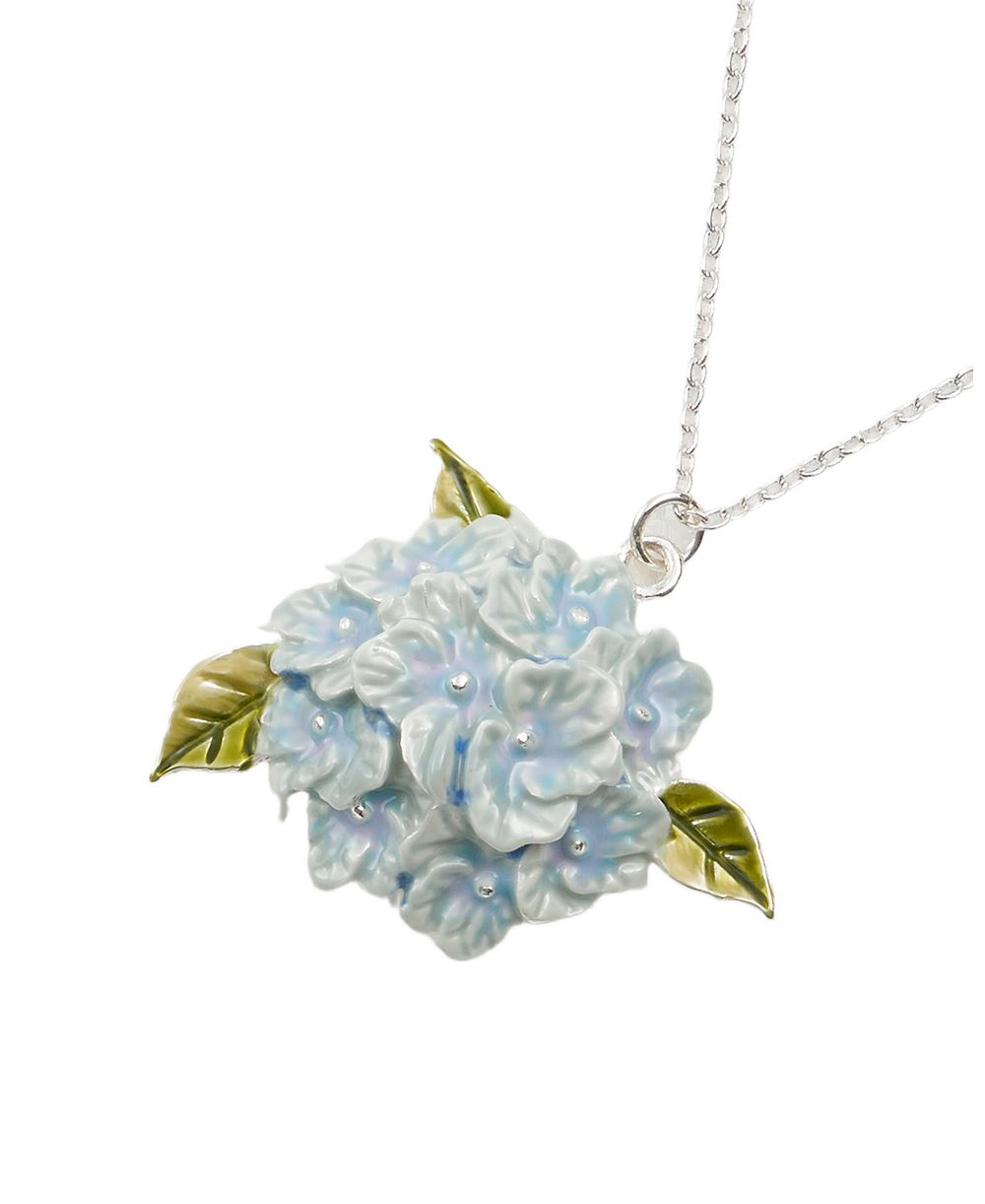Серебряное ожерелье Fable England Hydrangea