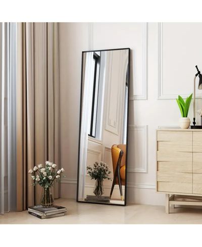 Antok Full Length Mirror, 59"x16" Oversized Floor Mirror Freestanding, Full Body Mirror for Living Room Style