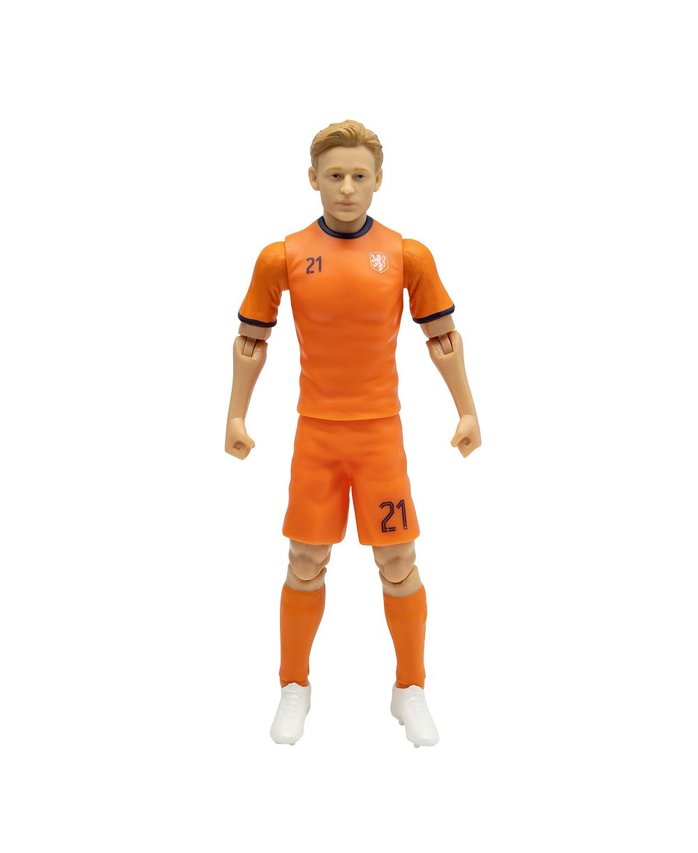 Banbo Toys Frenkie de Jong Netherlands National Sockers 8" Collectible Articulated Action Figure, Ages 14+