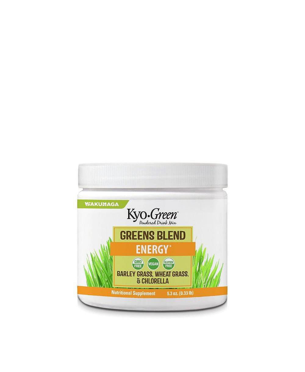 Энергетическая смесь Kyolic Greens Blend, порошковый напиток, 5.3 oz