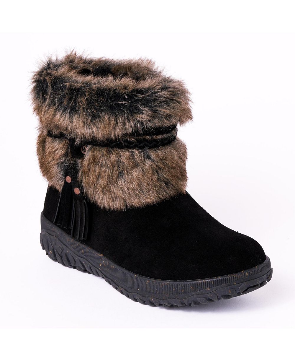 Женские зимние сапоги Minnetonka Everett 2 из замши с искусственным мехом