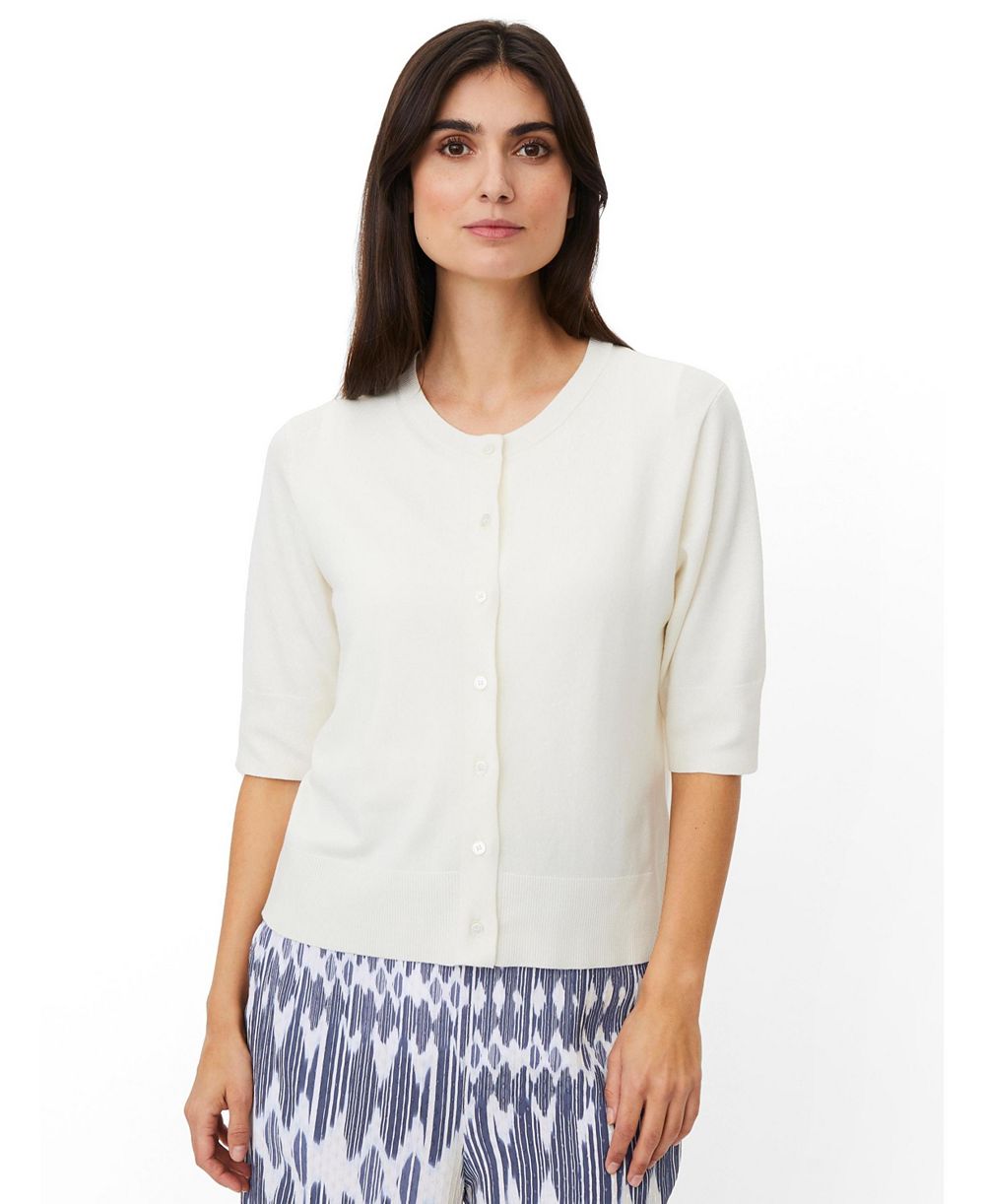Masai Copenhagen Women's Malopus Half-Sleeve Knitted Cardigan