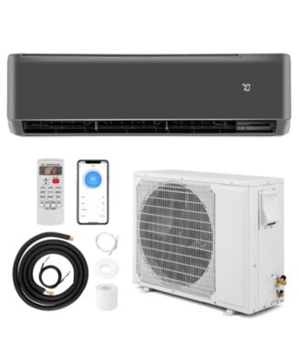 Gymax 12000 BTU Mini Split Air Conditioner and Heater 21 SEER2 208-230V AC Unit