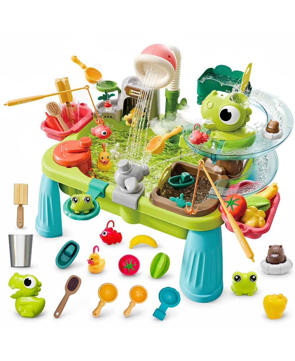 Игровой набор GNUADZ Water Table Pump Play Sink Sensory Beach Pool Fishing