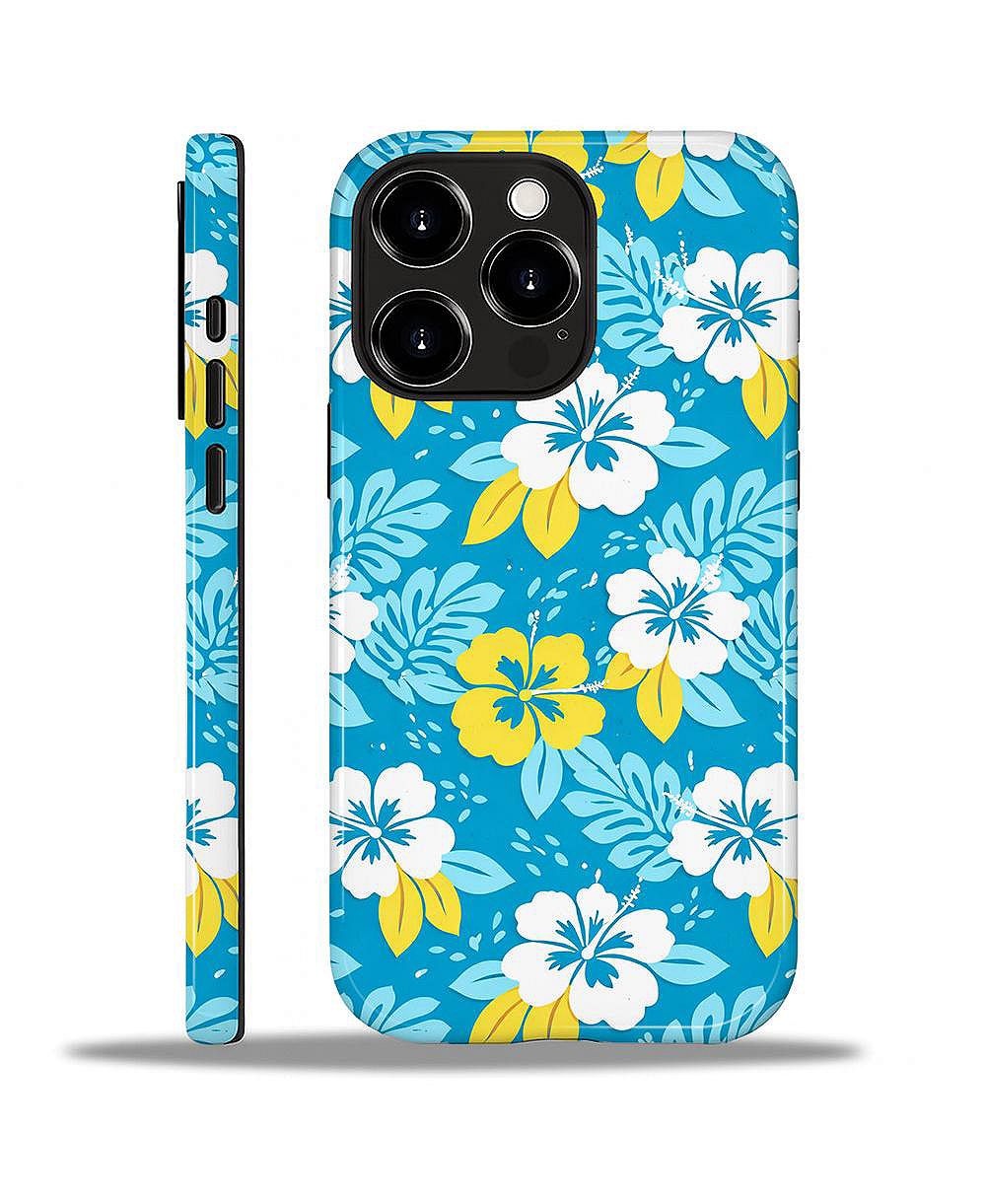 Чехол для iPhone Lamicall Military Grade Dual Layer Hibiscus Escape Shockproof Anti-Slip