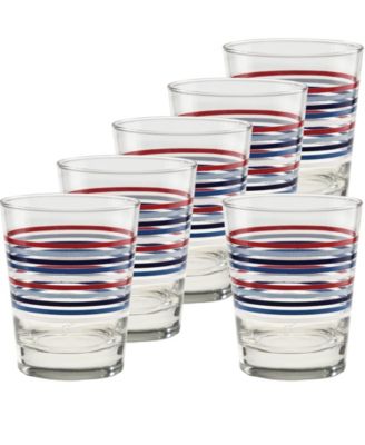 Fiesta Americana Double Old Fashioned Glasses, Set of 6