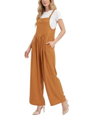 NY Collection Women's Wide-Leg Jumpsuit