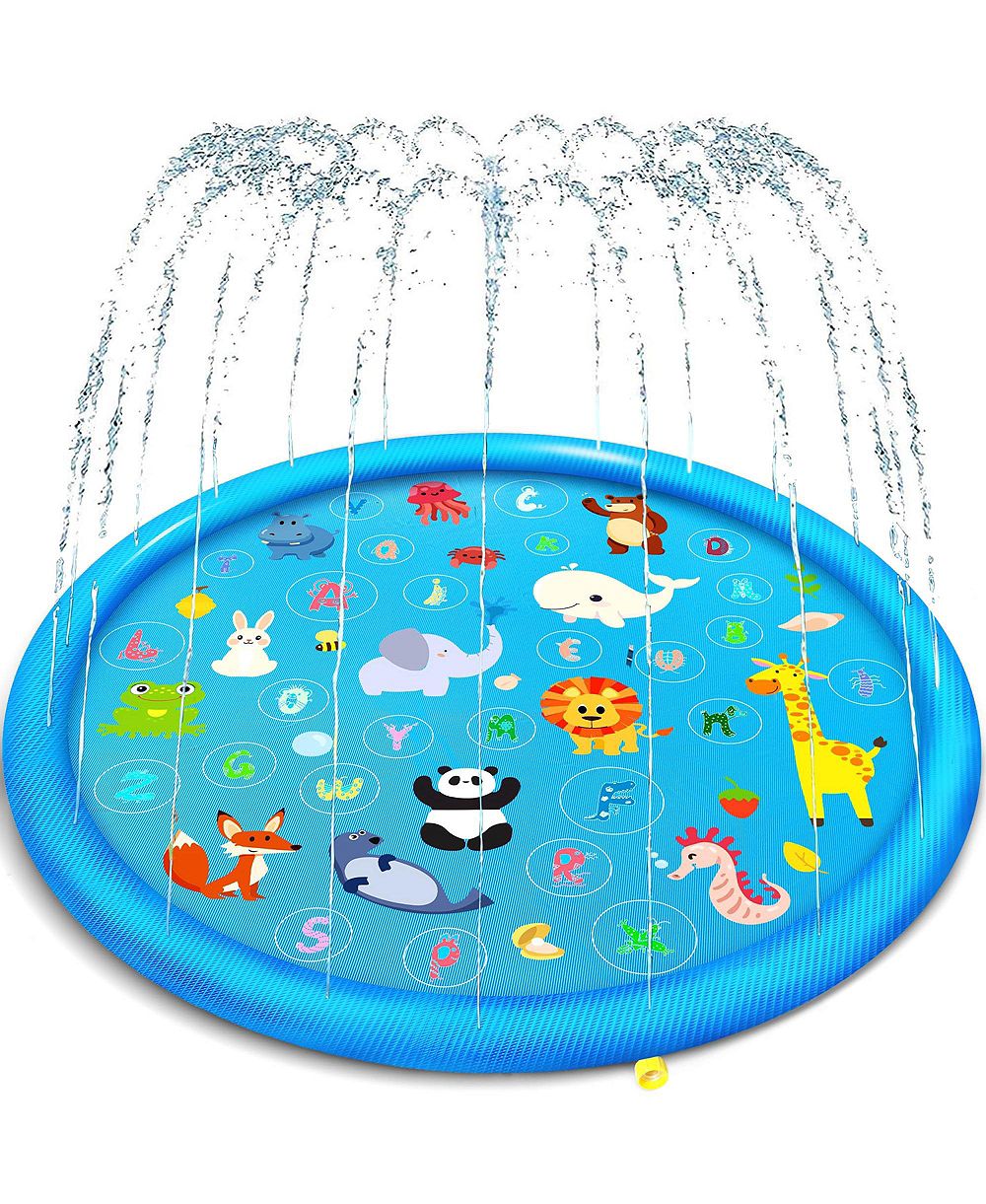Водный коврик-спринклер AOFAR 69" Non-slip Splash Pad для игр с водой