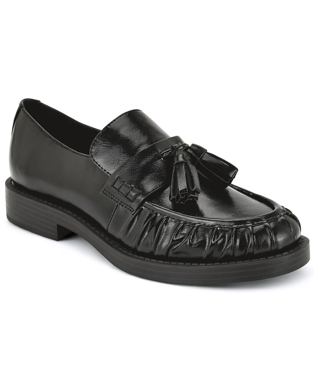 Nine West Women's Gersen Tassels Pleated Loafers