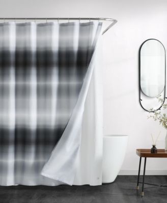 Kenneth Cole New York Ombre City Printed Shower Curtain, 72 " x 72"