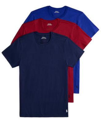 Polo Ralph Lauren Men's Classic-Fit Cotton Undershirt, 3-Pack