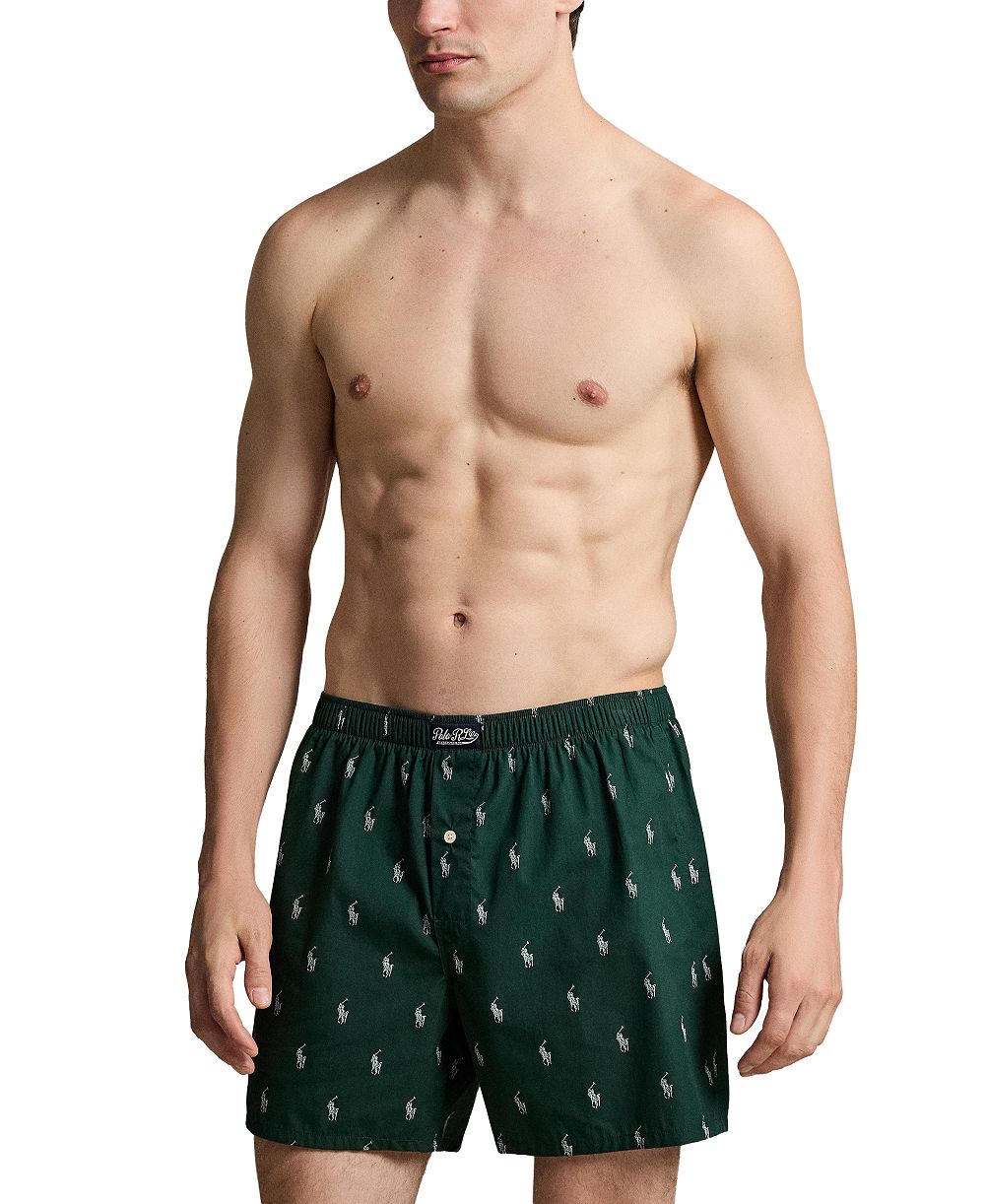 Polo Ralph Lauren Men's Printed Woven Boxer