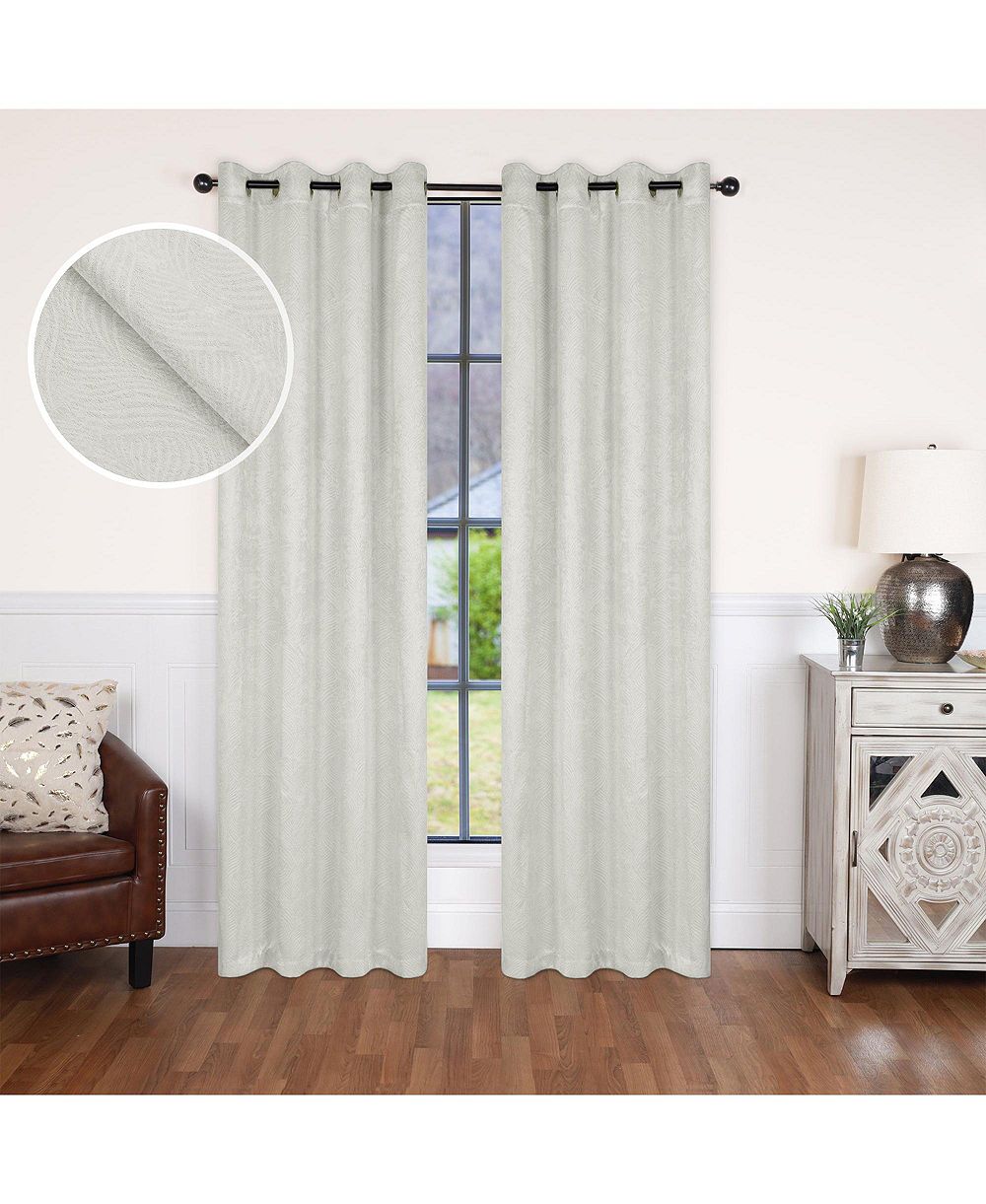 Шторы Superior Wave Geometric Washable Blackout, комплект из 2 шт.