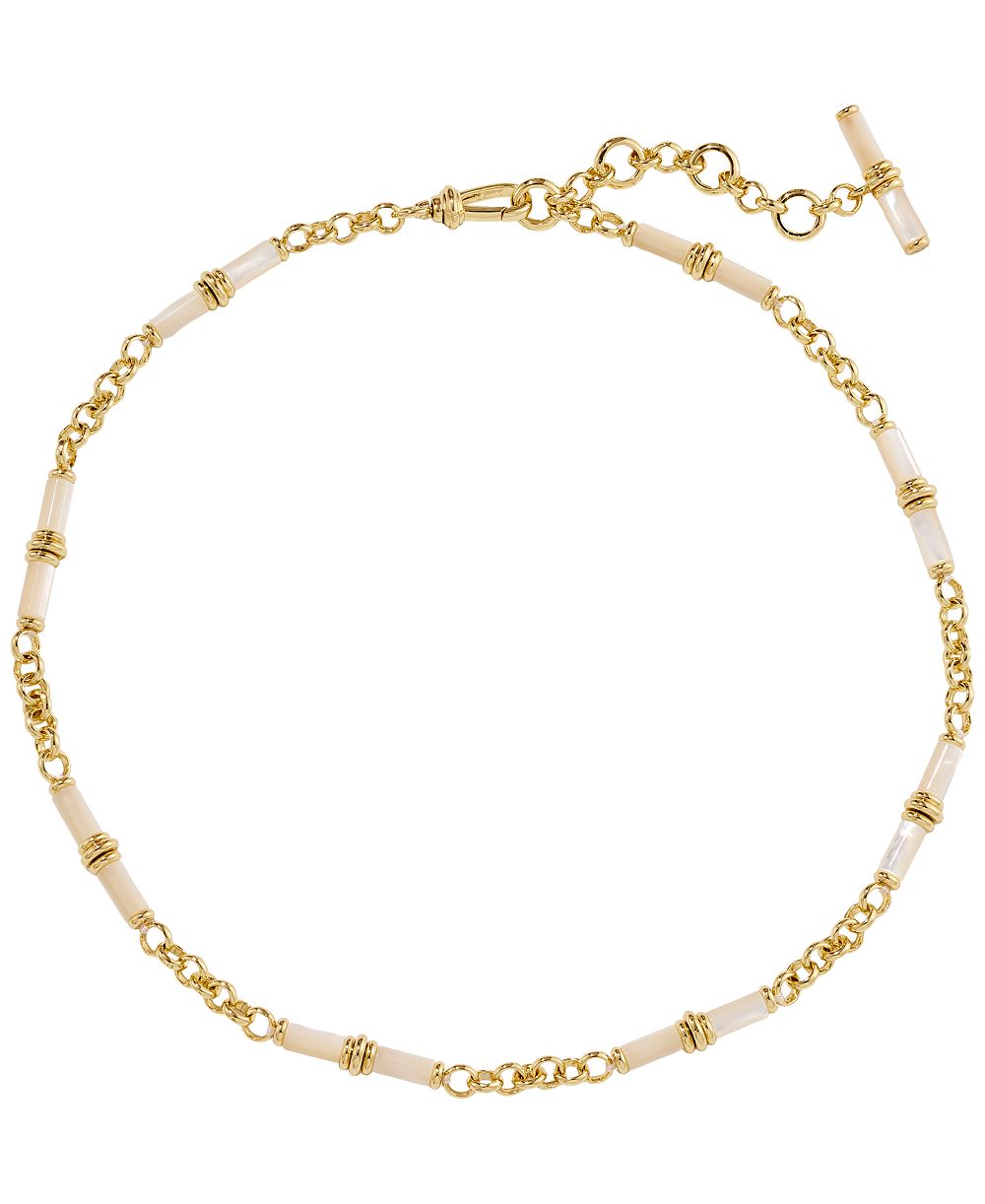 Колье Kendra Scott Bree с бусинами и имитацией жемчуга