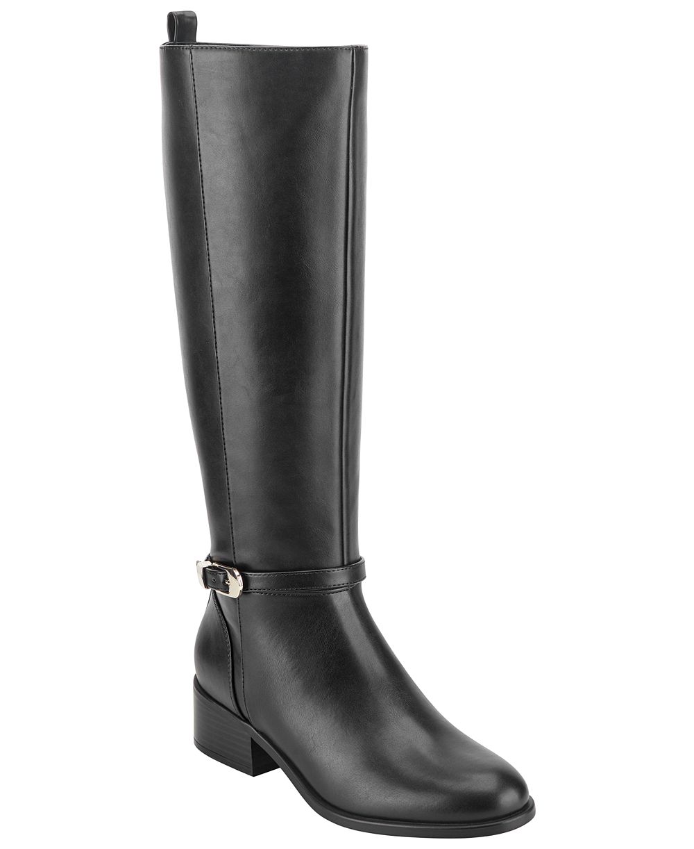 Bandolino Women's Dustine Tall Wide Calf Block Heel Boots