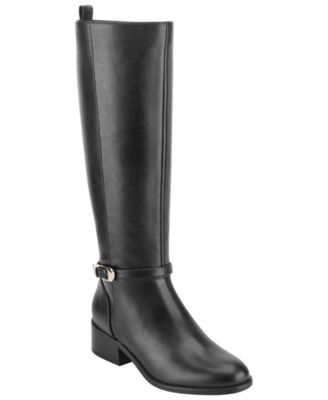 Bandolino Women's Dustine Tall Wide Calf Block Heel Boots