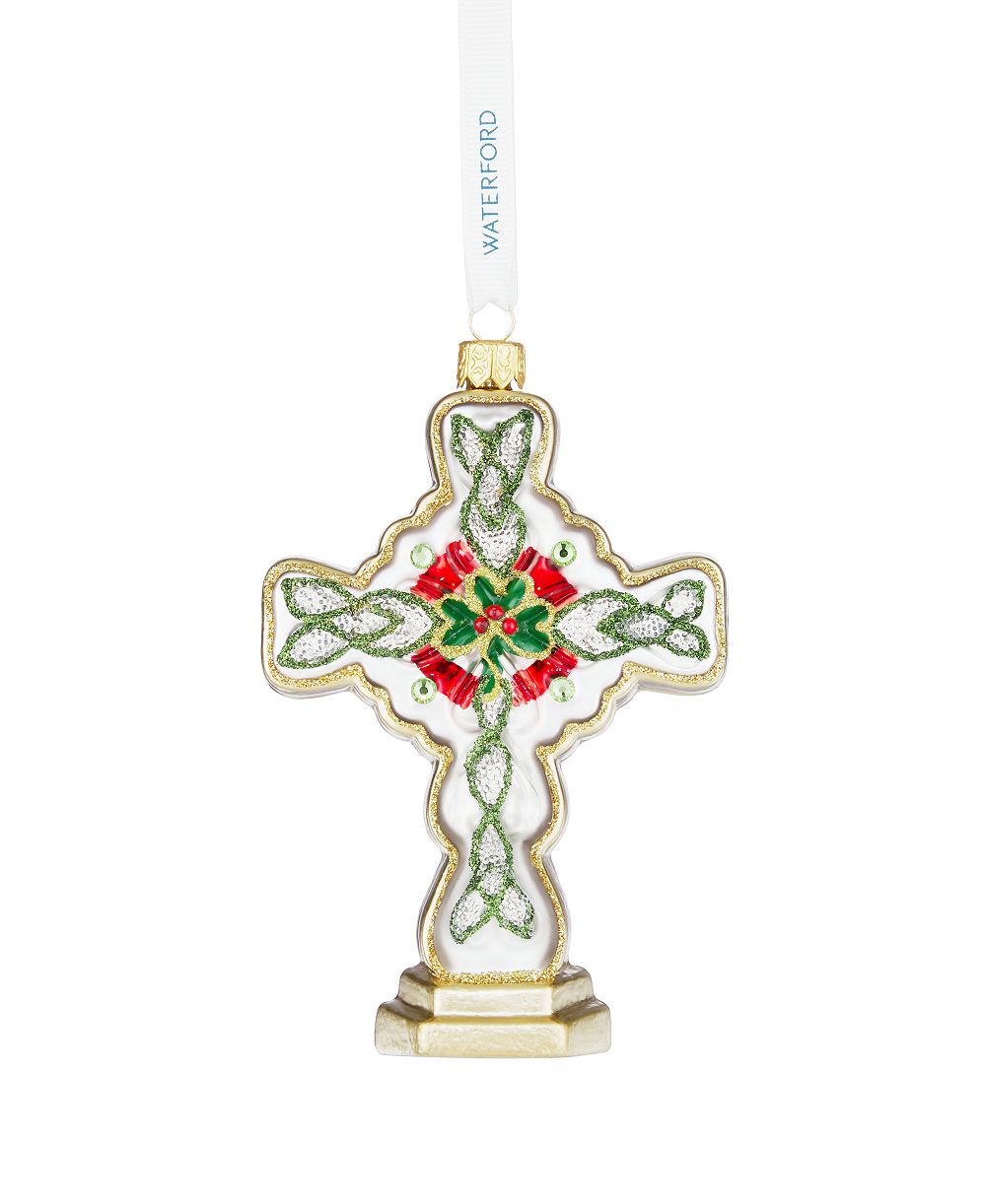 Рождественский хрустальный украшение Waterford Holiday Heirlooms Standing Cross