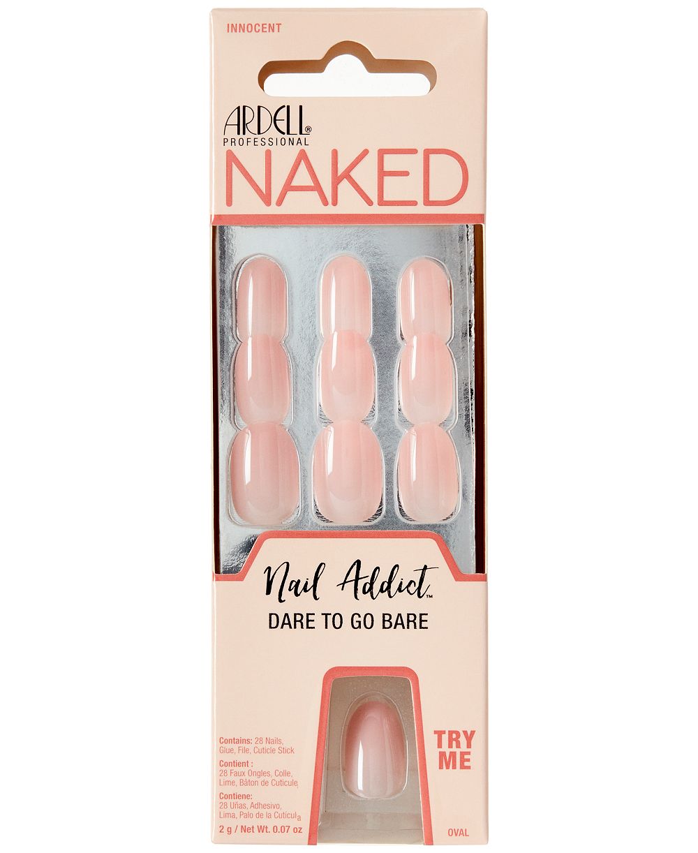 Ногти ARDELL Nails Nail Addict Naked Press-On Nails, Innocent