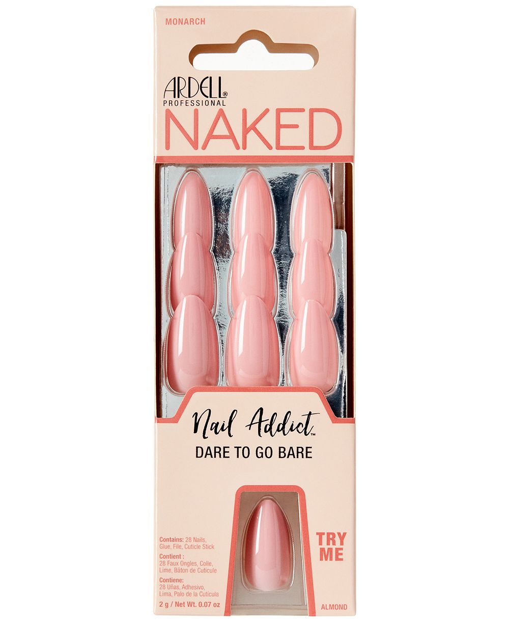 Накладные ногти ARDELL Nails Nail Addict Naked, оттенок Monarch