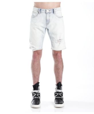 Hvman Chosen To Prevail x Cult Men's Mero Slim Short with Belt In Zephyr