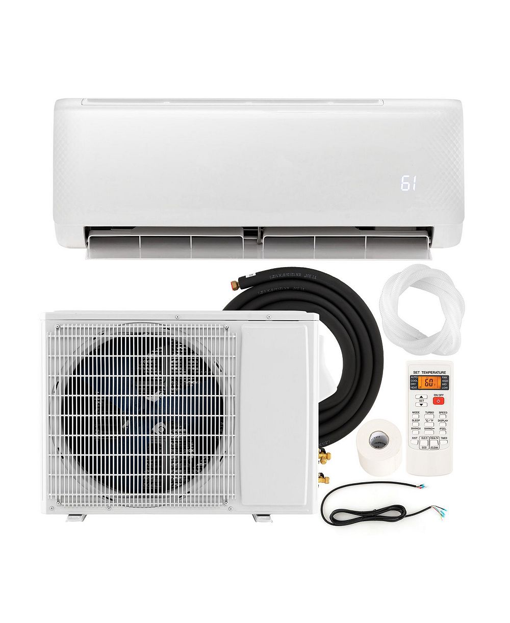 Ecooso кондиционер и обогреватель без внешнего блока Airtural Series 18000 BTU 21 SEER2, Energy Star Certified