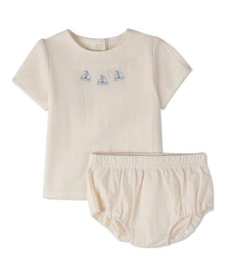 Детский комплект MeMoi Baby Girls 2 Piece Set The Sail 100% Cotton