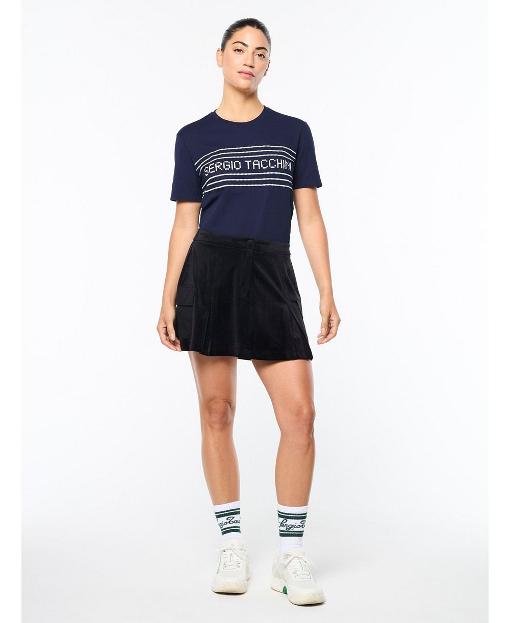 Sergio Tacchini женская велюровая юбка Adele