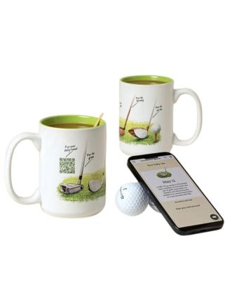 Кружка Uncommon Goods Golf Facts Interactive QR