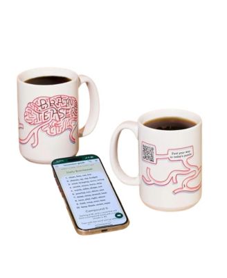 Uncommon Goods интерактивная кружка с QR-кодом Brainteasers