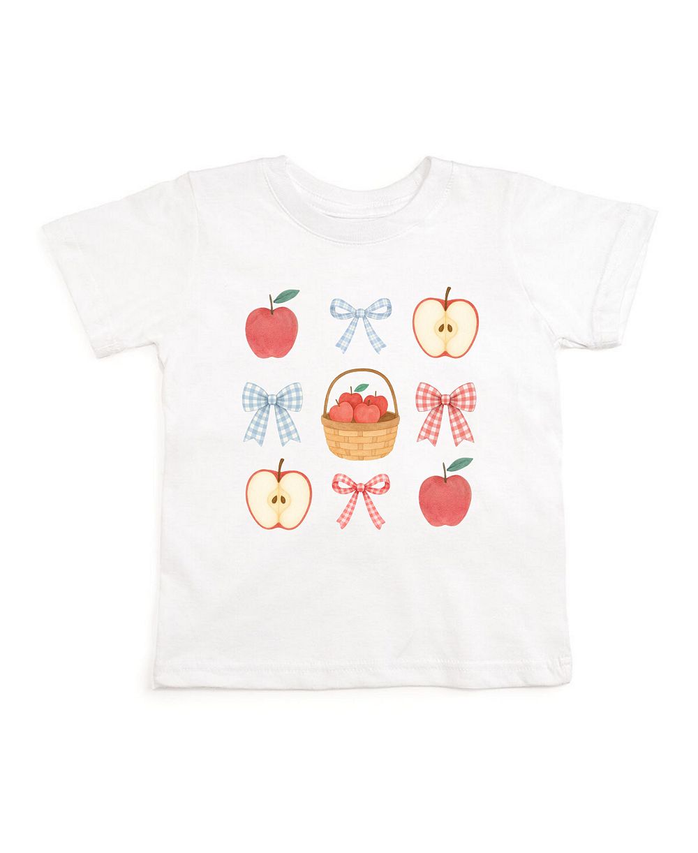 Sweet Wink Детская футболка с коротким рукавом Apple Picking Cutie для девочек