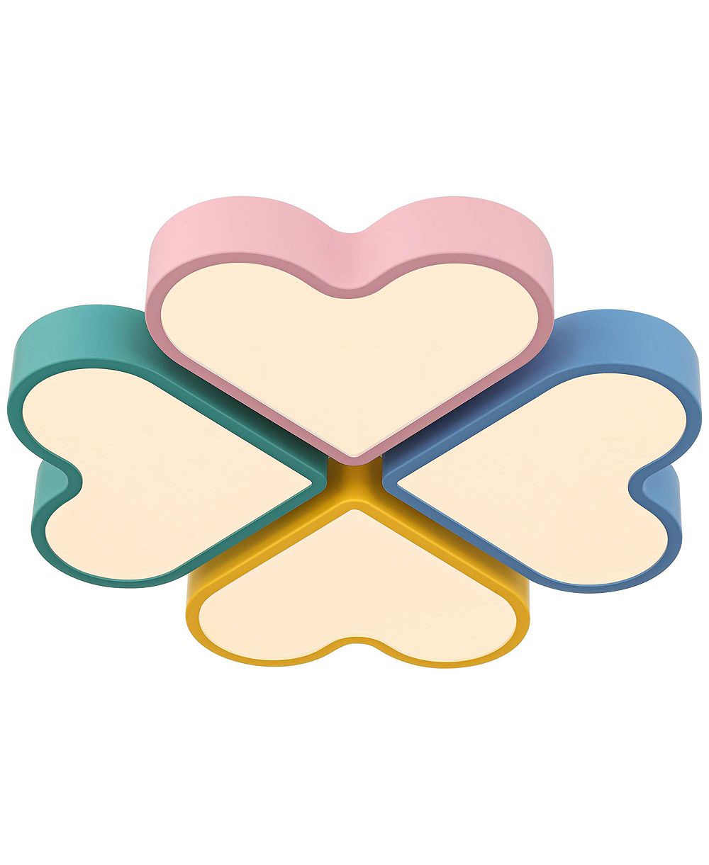 360 Lighting Потолочный LED светильник Macaron Heart в пастельных тонах
