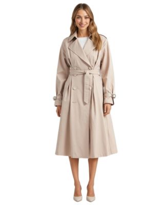 Тренч Modenaire Women's Octavia Double-Breasted Belted