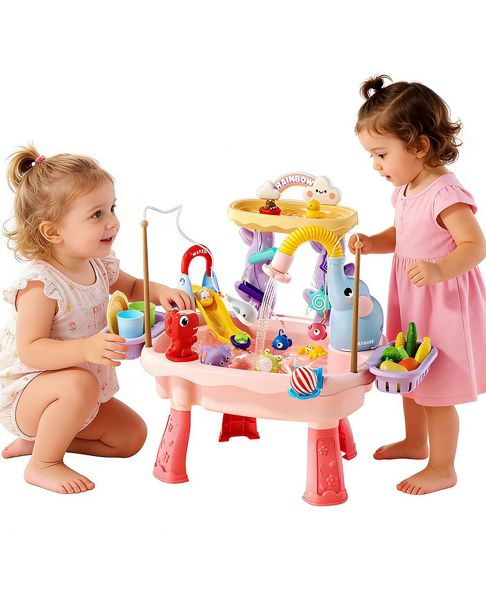 Детская игрушка GNUADZ Water Table с электрическим краном и набором для рыбалки