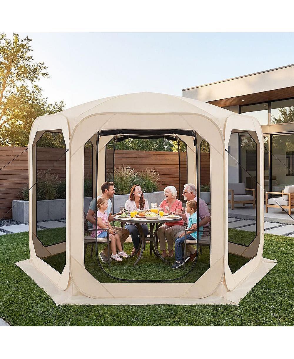 Палатка-шатер COWIN Pop Up Screen House, 10FT, для 8-10 человек