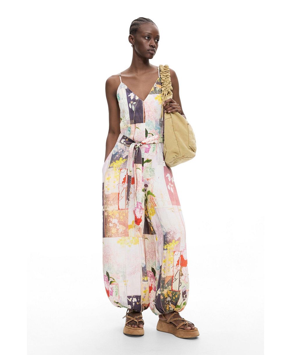 Desigual Women's Printed Long Jumpsuit