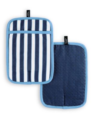 kate spade new york Botanical Stripe 2-Pack Pot Holders