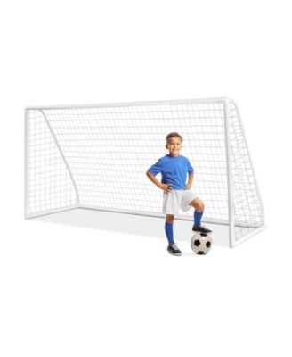 Mecale Backyard Soccer Goal with PVC Frame and High-Strength Net