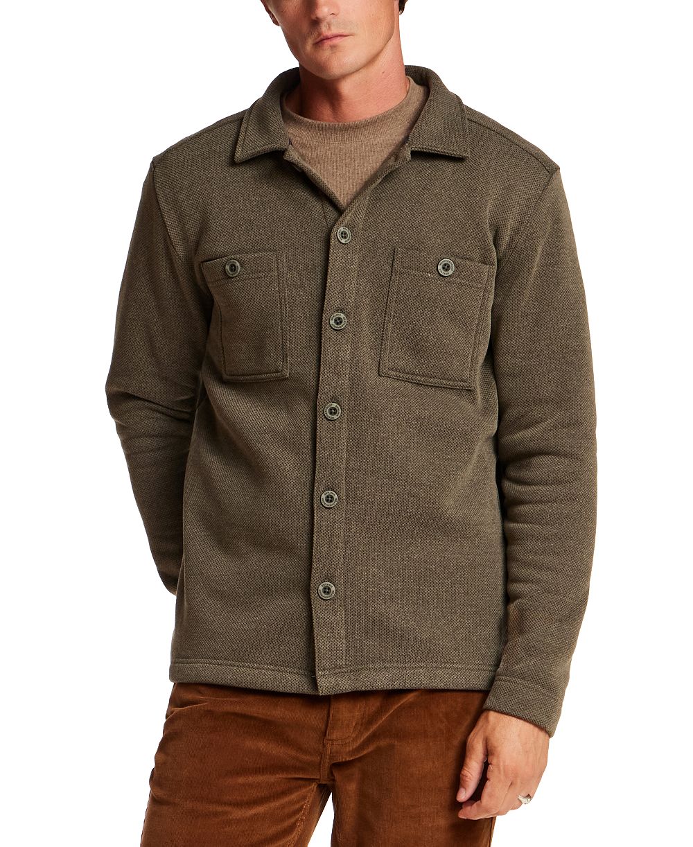 Weatherproof Vintage Men's Pebble Fleece Shirt Jacket
