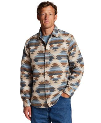 Weatherproof Vintage Men's Unlined Southwest Shirt Jacket