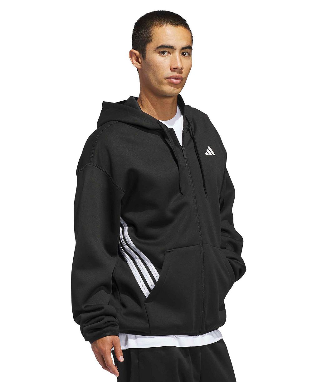 adidas Men's Crazy Warm Full-Zip Hooded Jacket