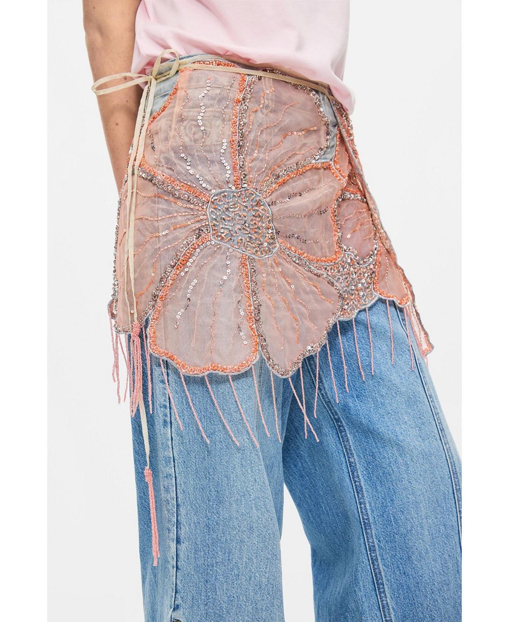 Женский короткий цветочный парео, Desigual
