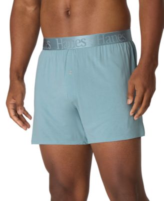 Hanes мужские боксеры из трикотажа без бирки, Ultimate Knit, 3 шт.